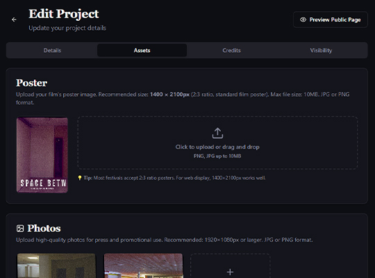 Media and film library